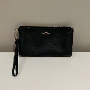 Black wristlet from Coach